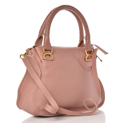 Chloe Calfskin Medium Marcie Satchel Anemone Pink 3 of 10