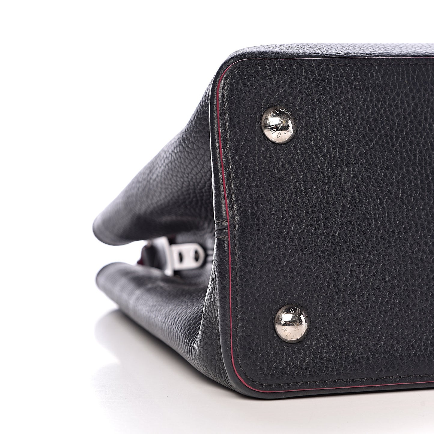 Taurillon Capucines MM Cobalt