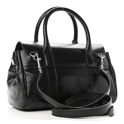 Mulberry Soft Shine Calfskin Small Bayswater Black 2 of 9