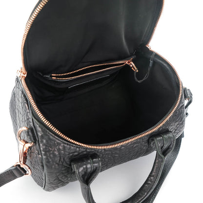 Alexander Wang Pebbled Lambskin Rockie Black Rose Gold Hardware 5 of 7
