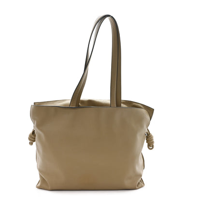 Loewe Nappa Calfskin Large Flamenco Knot Clutch Clay Green 1 of 8