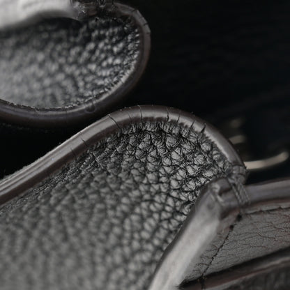 Celine Drummed Calfskin Micro Luggage Black 14 of 14