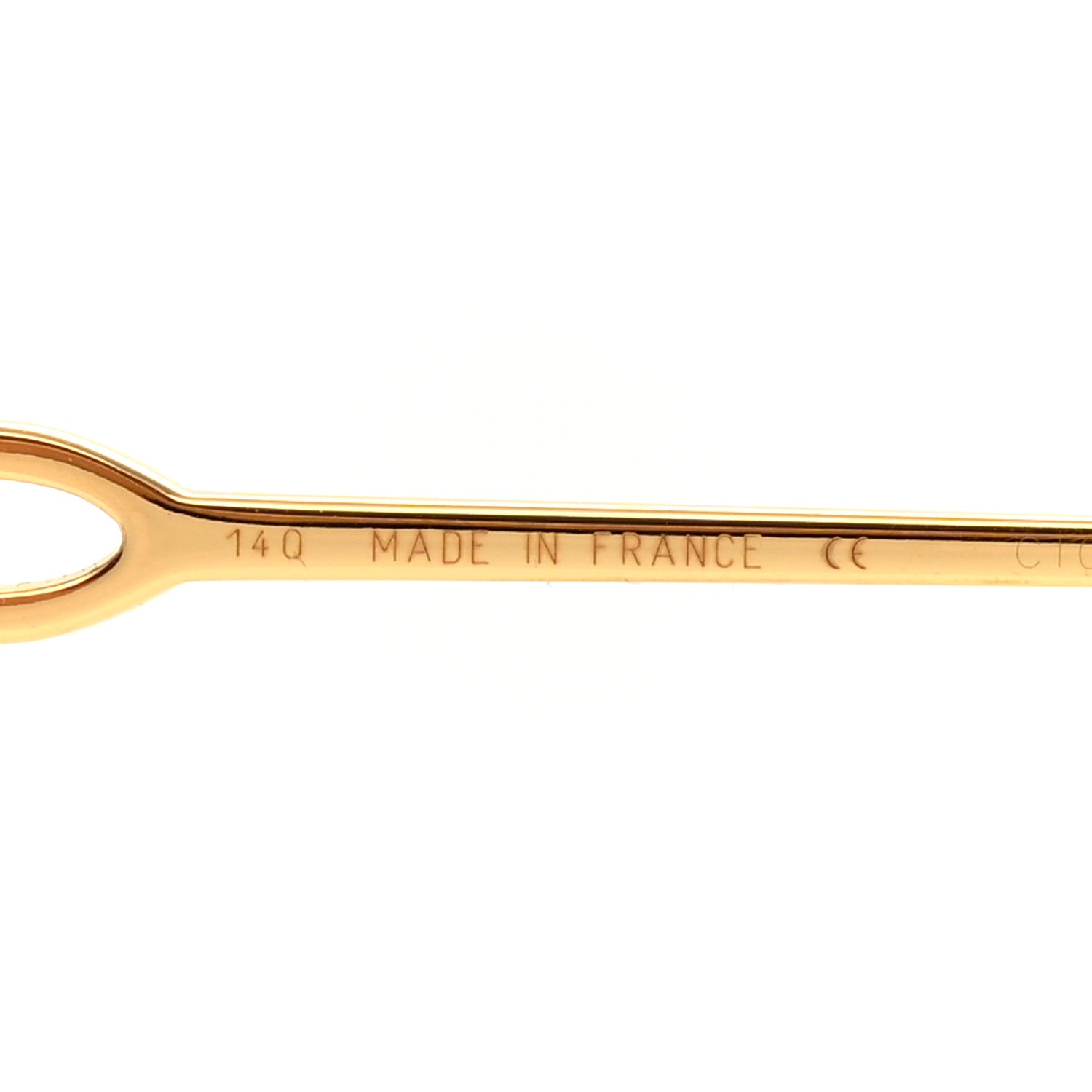 Cartier Premiere De Cartier Round Sunglasses Brown Gold 7 of 7