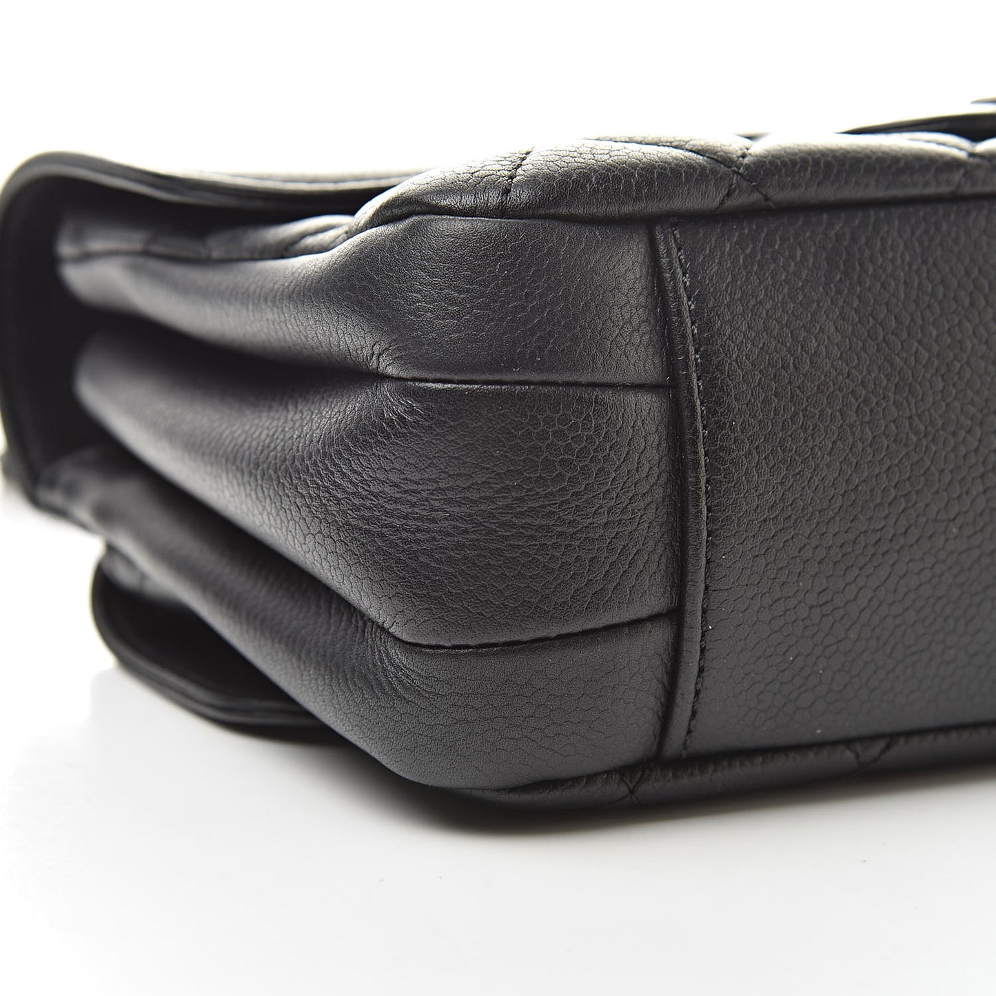 Caviar All About Flap Bag Black