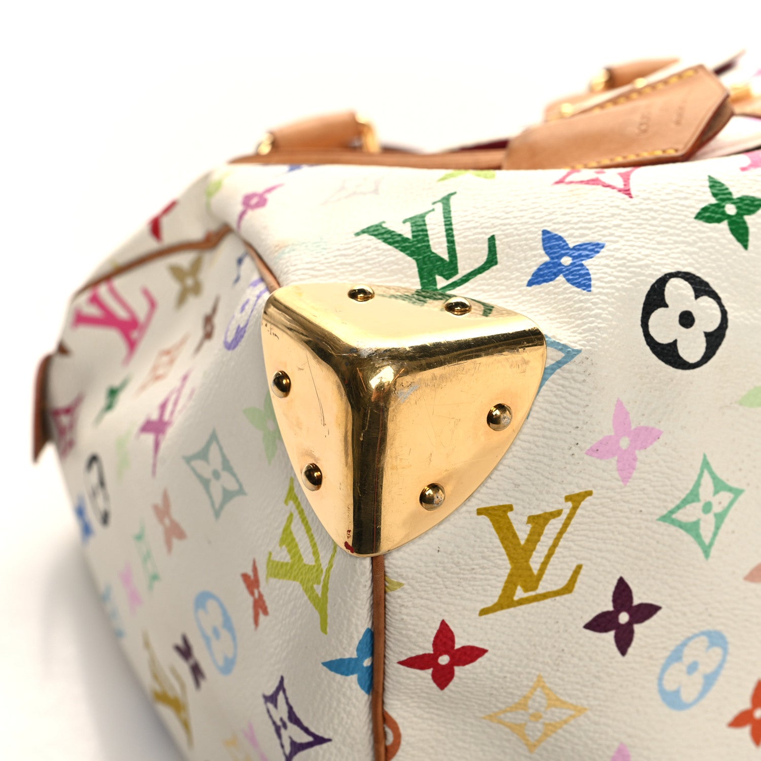 Louis Vuitton Monogram Multicolor Speedy 30 White 8 of 16