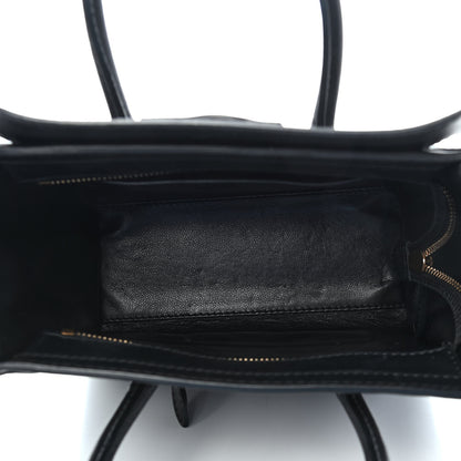 Celine Bullhide Calfskin Nano Tri-Color Luggage Navy Multicolor 4 of 8
