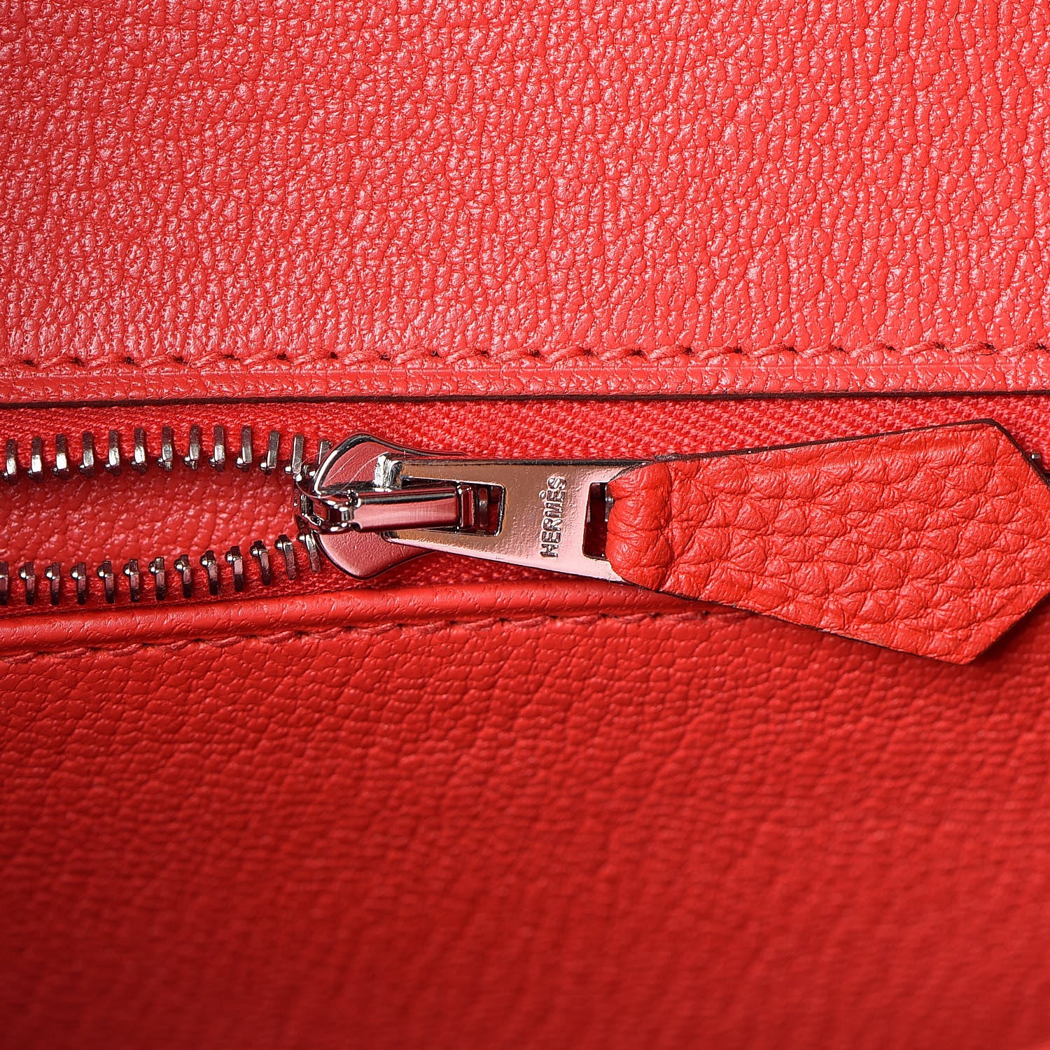 Hermes Togo Birkin 25 Rouge De Coeur 19 of 31