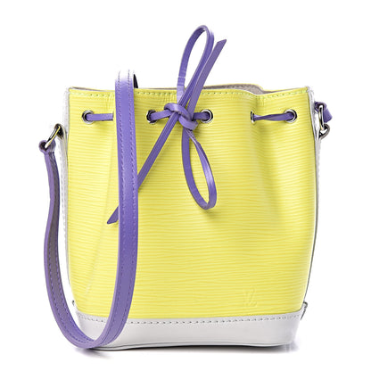 Louis Vuitton Epi Nano Noe Acid Yellow 1 of 11