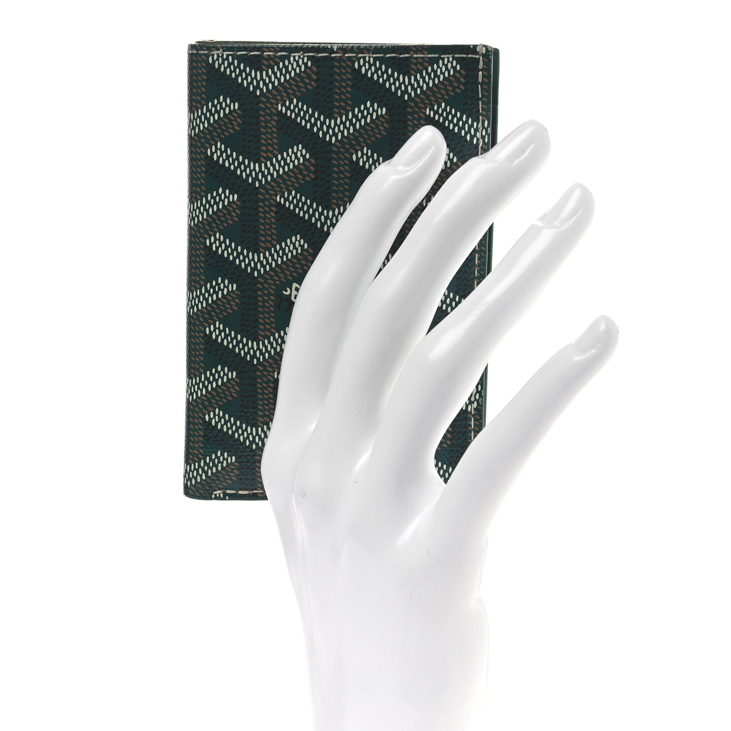 Goyardine Saint Pierre Card Holder Green