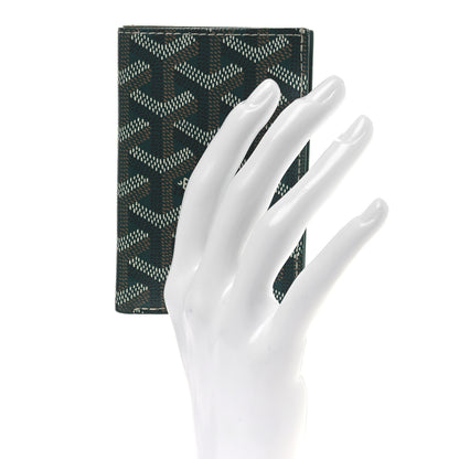Goyard Goyardine Saint Pierre Card Holder Green 2 of 7