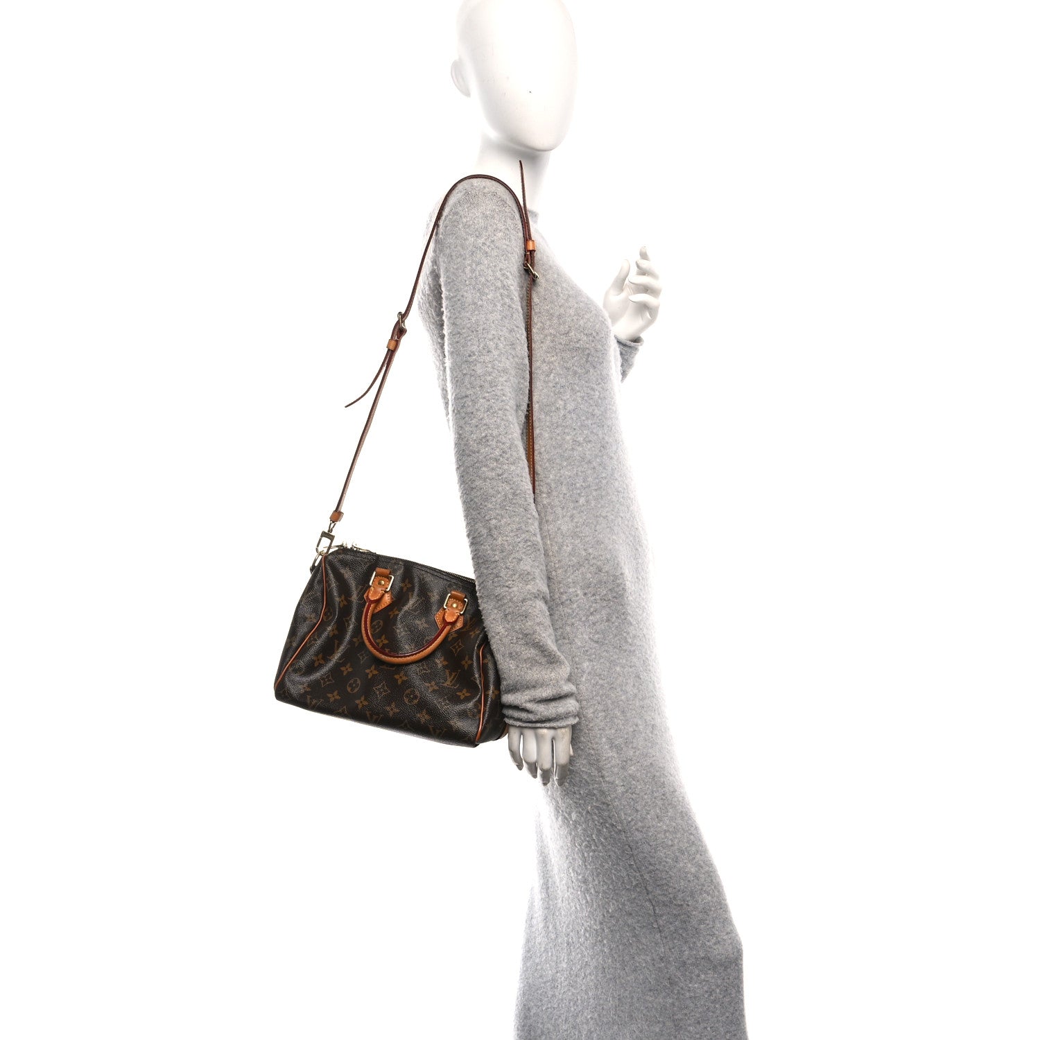 Louis Vuitton Monogram Speedy Bandouliere 25 2 of 10