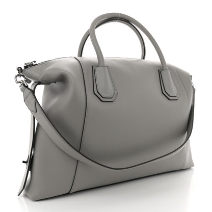 Givenchy Soft Calfskin Medium Soft Antigona Pearl Grey 2 of 12