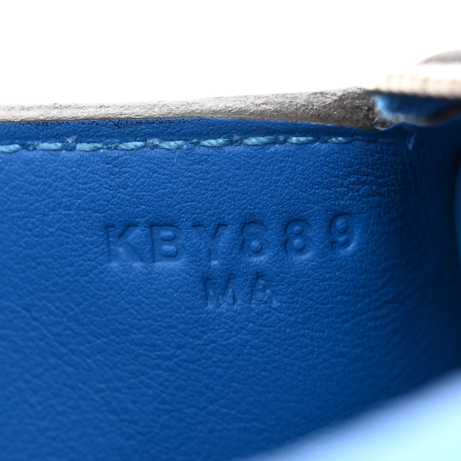 Hermes Taurillon Clemence Mini Lindy 20 Bleu Hydra 7 of 11