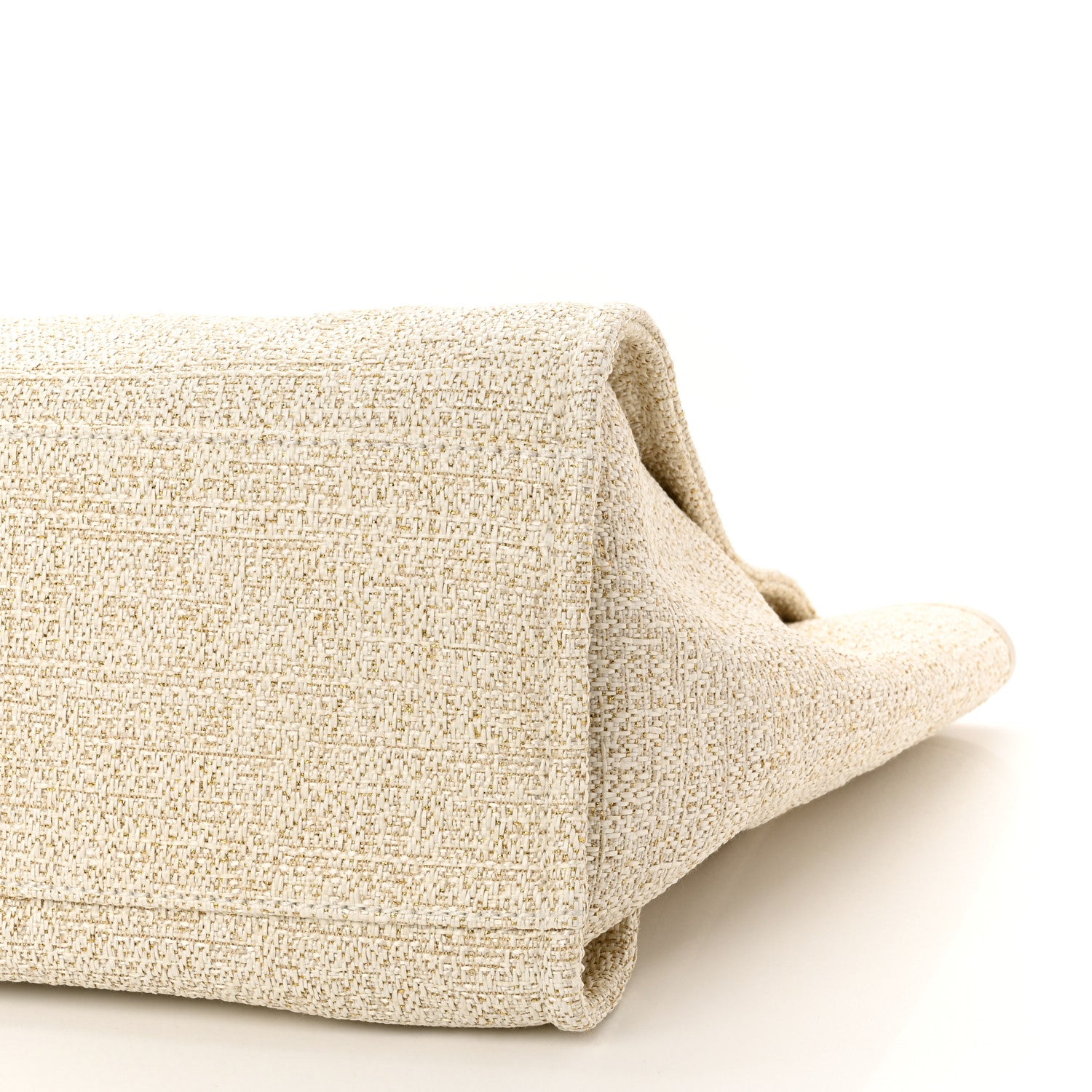 Chanel Canvas Medium Deauville Tote Light Beige 10 of 10
