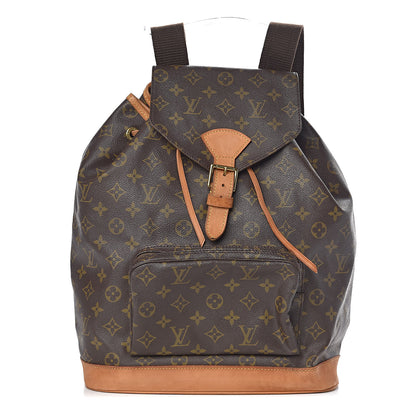Louis Vuitton Monogram Montsouris GM Backpack 1 of 23