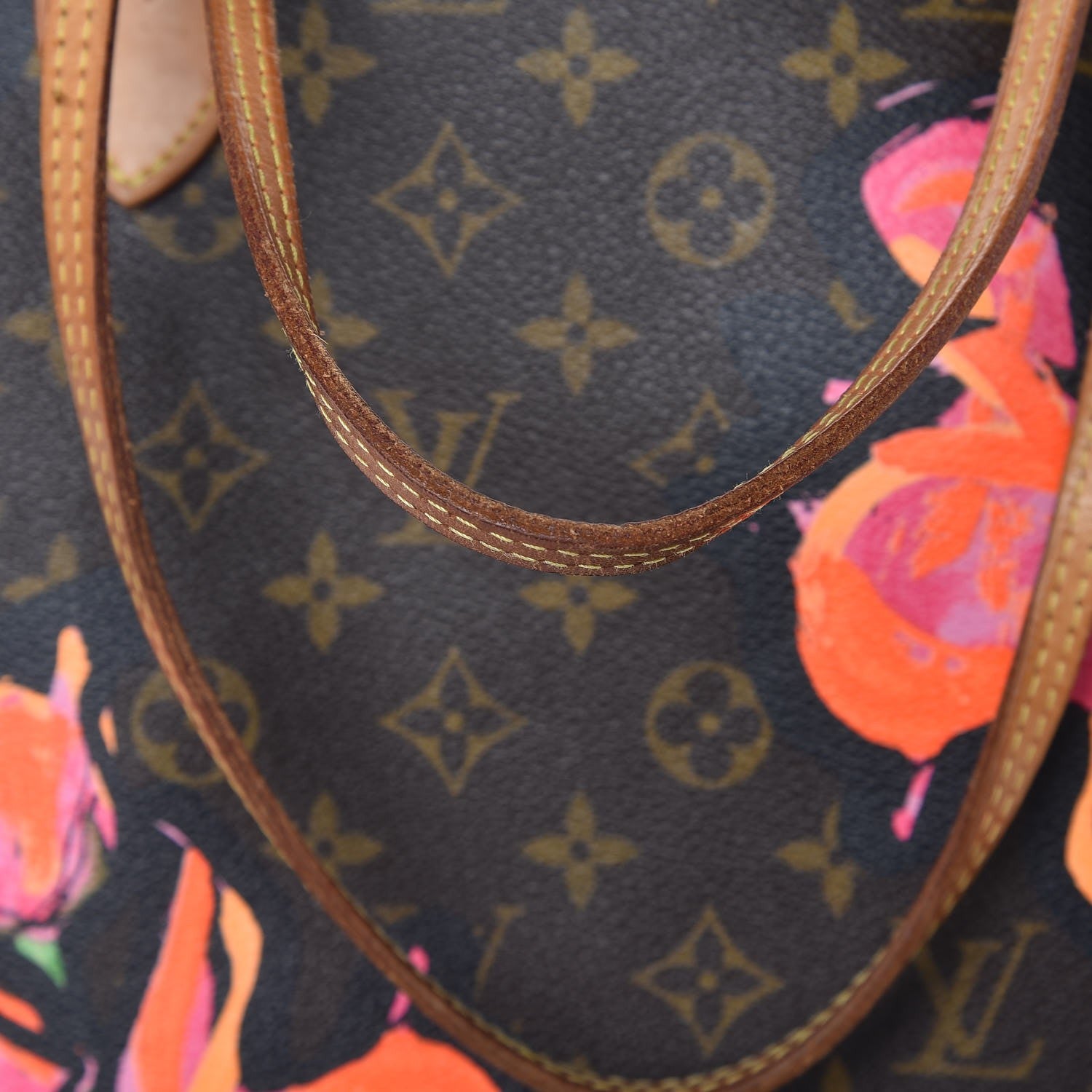Louis Vuitton Monogram Roses Neverfull MM 15 of 15