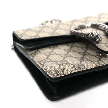 Gucci GG Supreme Monogram Mini Dionysus Shoulder Bag Black 8 of 10