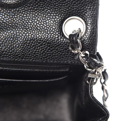 Chanel Caviar Quilted Mini Square Flap Black 8 of 12