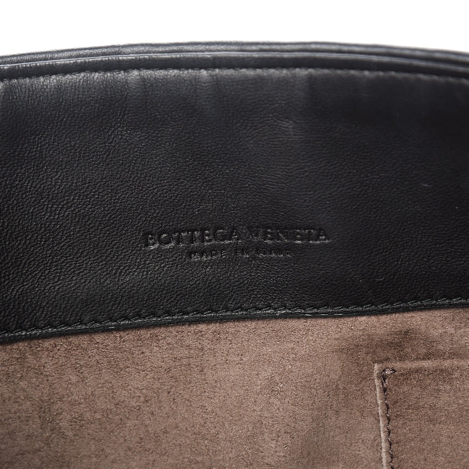 Bottega Veneta Nappa Intrecciato Flap Shoulder Bag Black 5 of 11