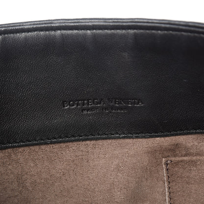 Bottega Veneta Nappa Intrecciato Flap Shoulder Bag Black 5 of 11
