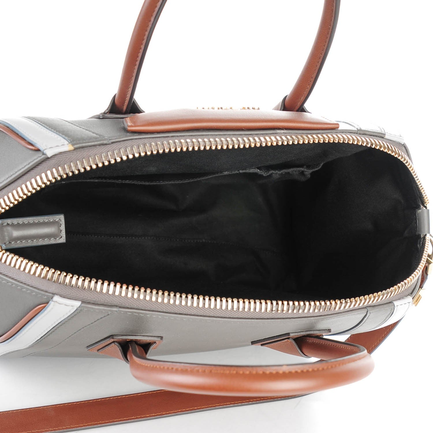 Givenchy Smooth Calfskin Medium Tri-Color Antigona Dark Grey 5 of 7