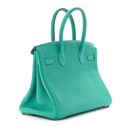 Hermes Togo Birkin 30 Vert Verone 3 of 12