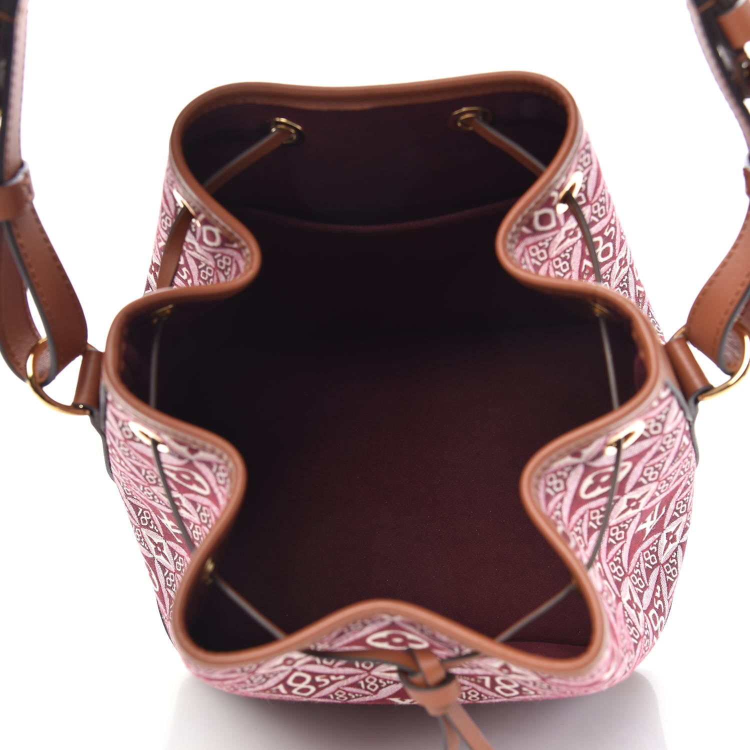 Louis Vuitton Jacquard Since 1854 Petit Noe Bordeaux 5 of 11