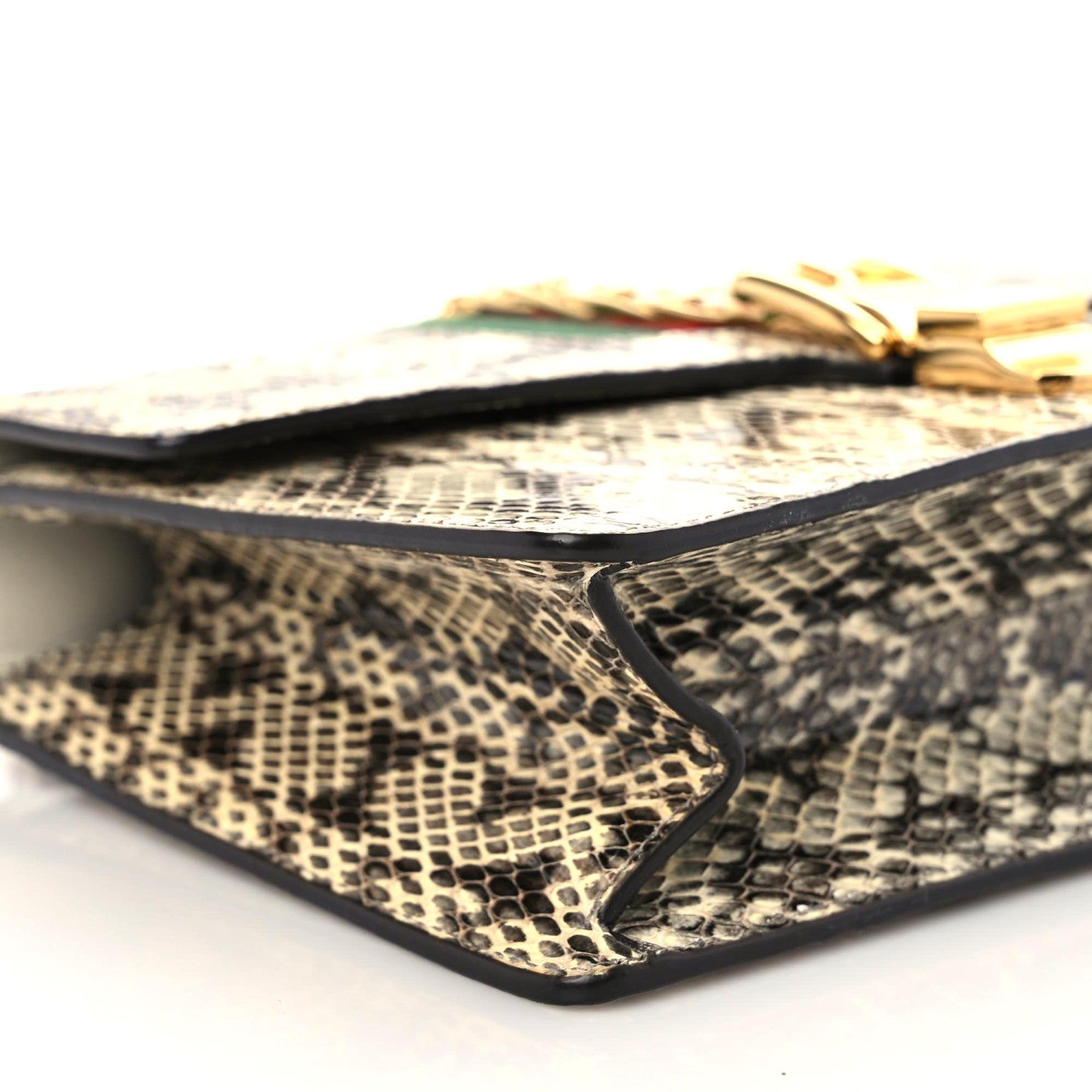 Gucci Snakeskin Small Sylvie Shoulder Bag Roccia 5 of 12