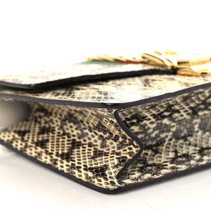 Gucci Snakeskin Small Sylvie Shoulder Bag Roccia 5 of 12
