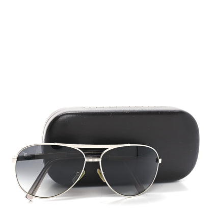 Louis Vuitton Metal Attitude Pilote Sunglasses Z0340U Azur 7 of 7