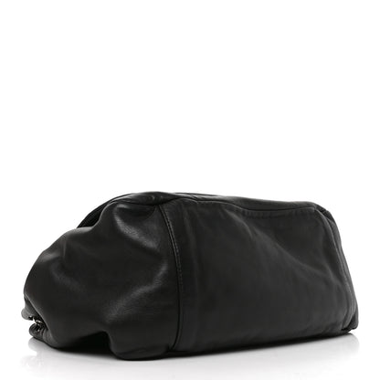 Chanel Lambskin CC Disc Accordion Flap Black 4 of 10