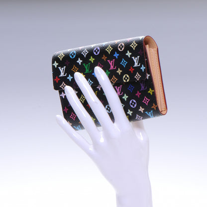 Louis Vuitton Monogram Multicolor Alexandra Wallet Black 1 of 6