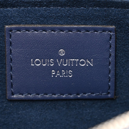 Louis Vuitton Monogram Giant Escale Double Zip Pochette Blue 7 of 14
