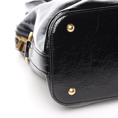 Saint Laurent Patent Oversized Muse Black 8 of 10