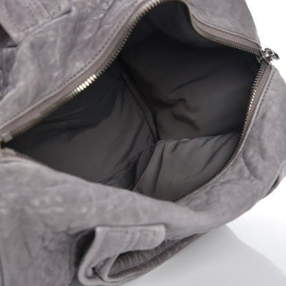 Alexander Wang Pebbled Lambskin Rocco Duffel Grey 5 of 11