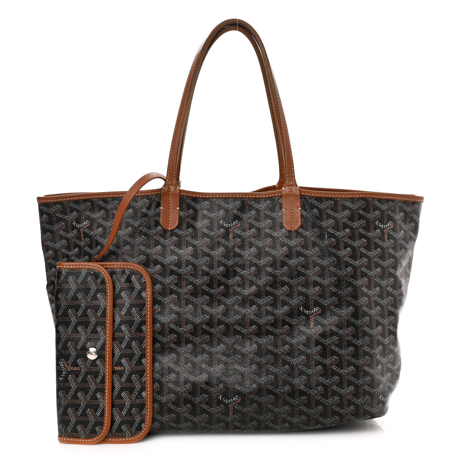 Goyard Goyardine Saint Louis PM Black Gold 1 of 27