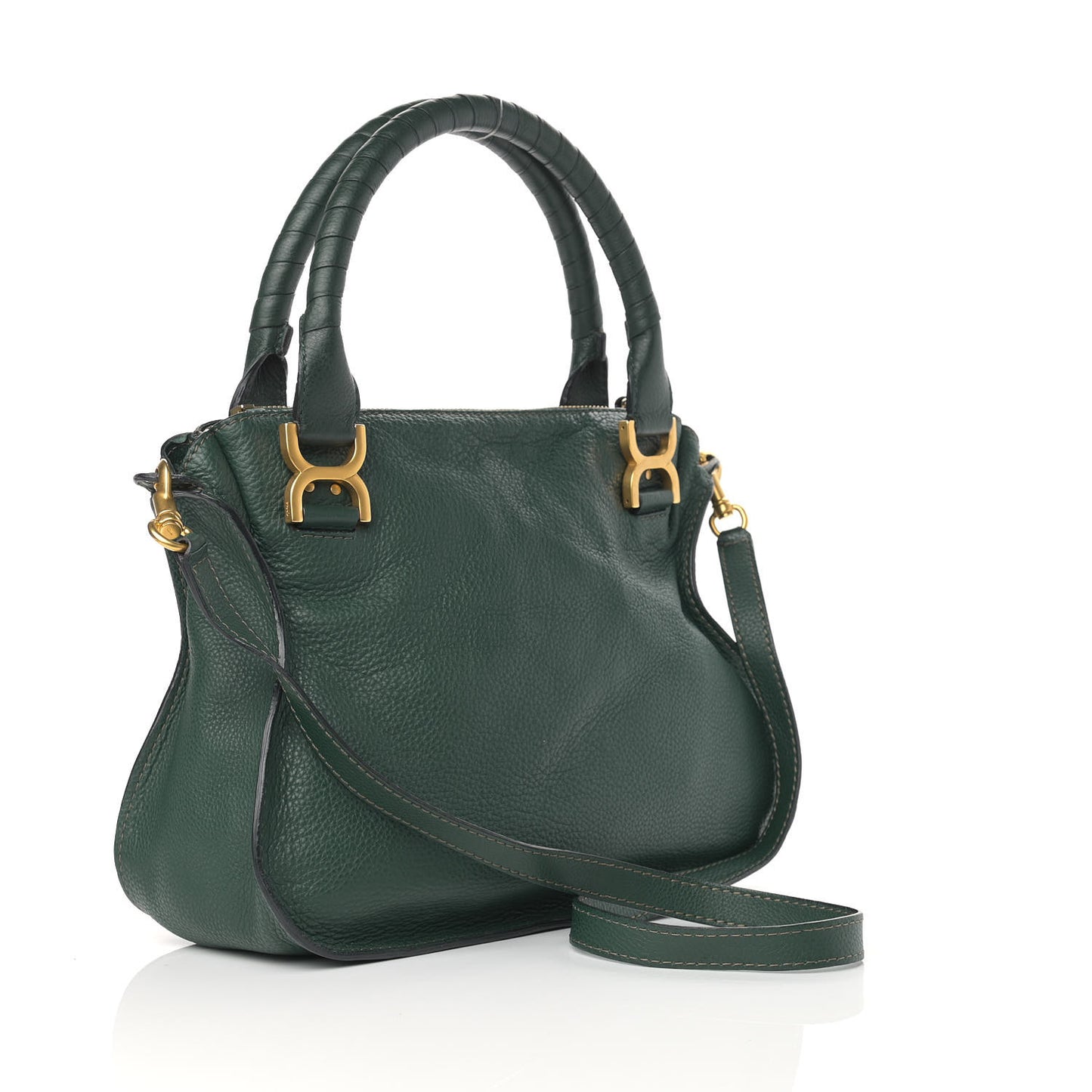 Calfskin Medium Marcie Satchel Epicea