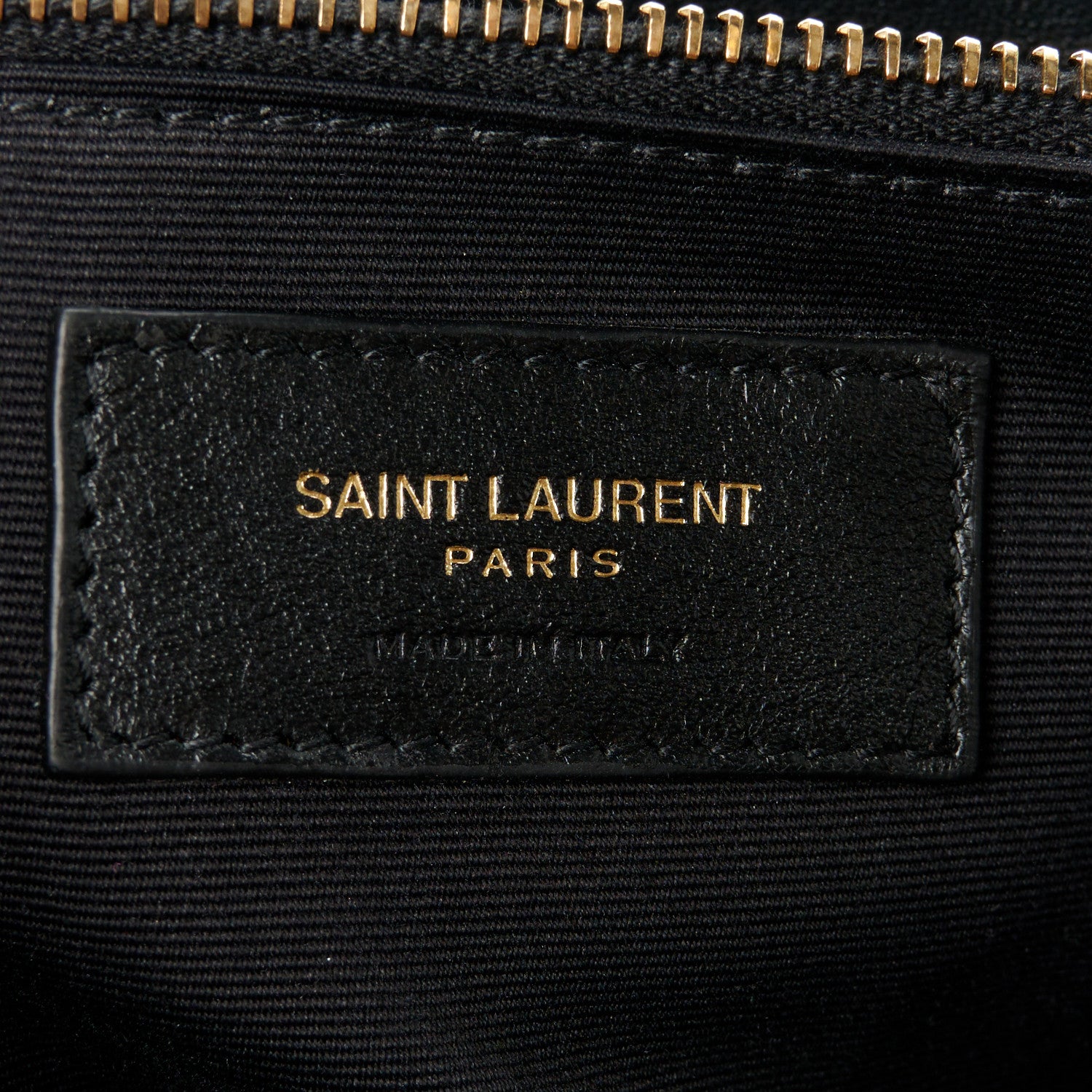 Saint Laurent Calfskin Y Quilted Monogram Large Loulou Chain Satchel Black 7 of 11