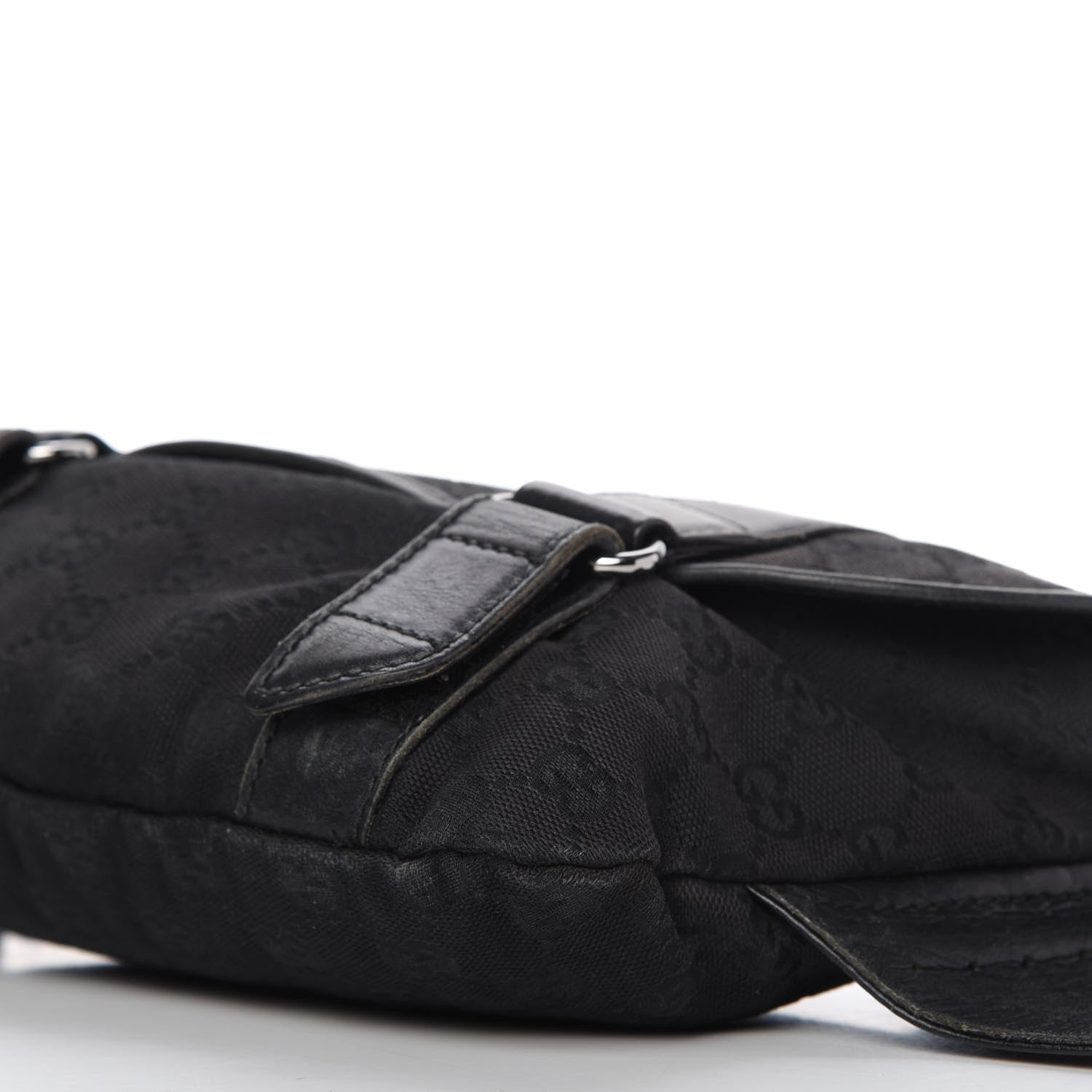 Gucci Monogram Waist Belt Bag Black 7 of 10