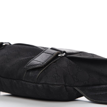 Gucci Monogram Waist Belt Bag Black 7 of 10