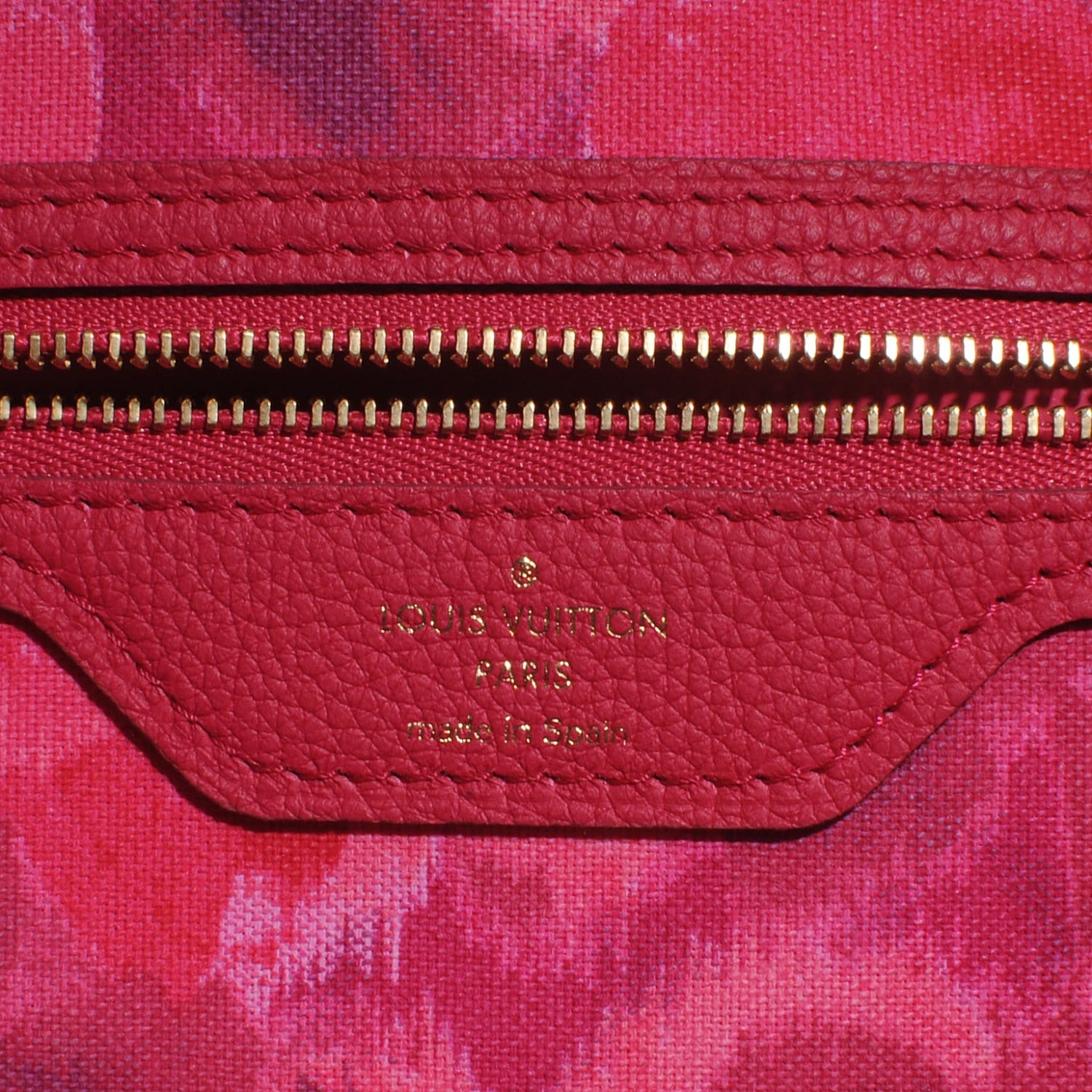 Louis Vuitton Monogram Articles de Voyage Ikat Neverfull GM Rose Indien 6 of 7