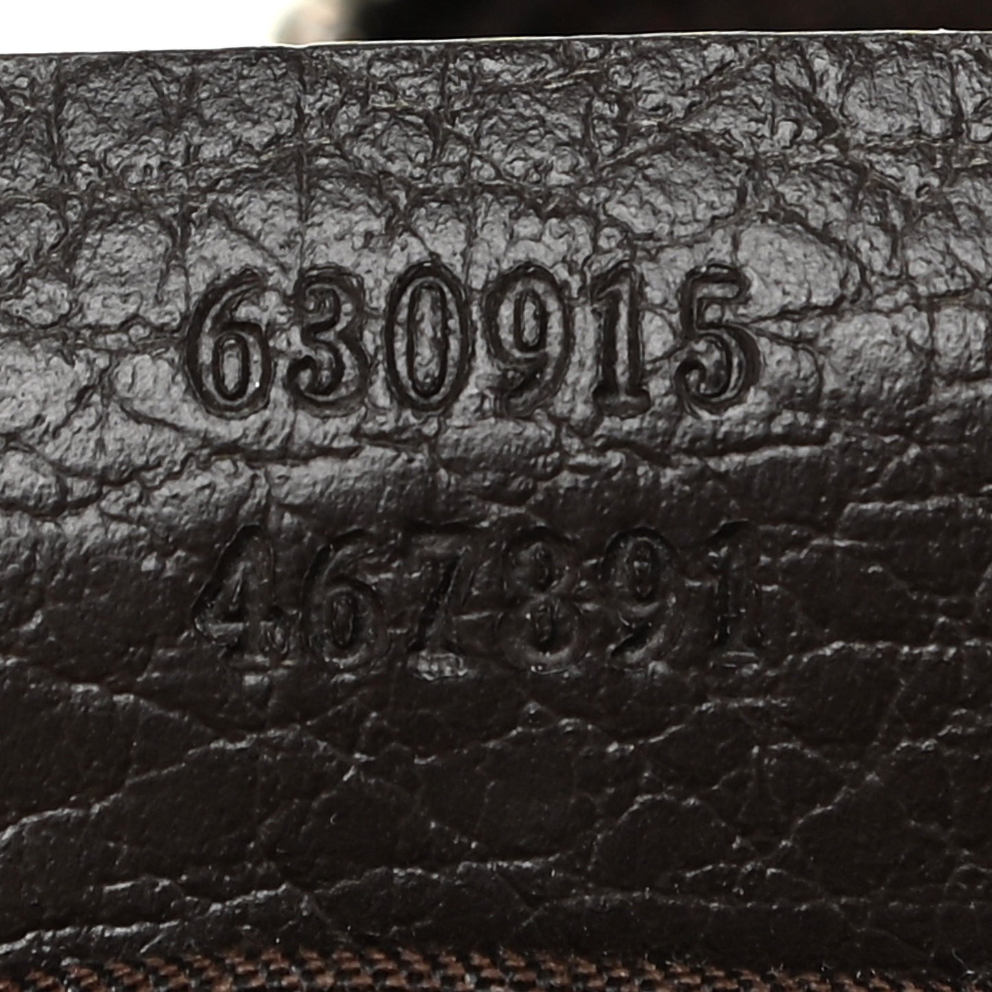 Monogram Dollar Calfskin Waist Pouch Beige Ebony Testa di Moro Marrone Scuro