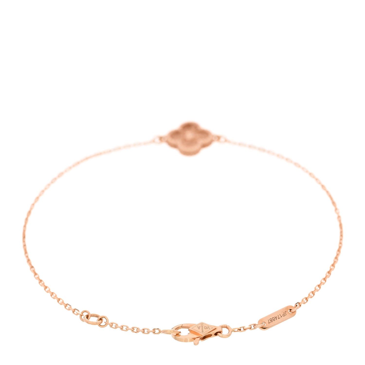 Van Cleef & Arpels 18K Rose Gold Sweet Alhambra Bracelet 2 of 4