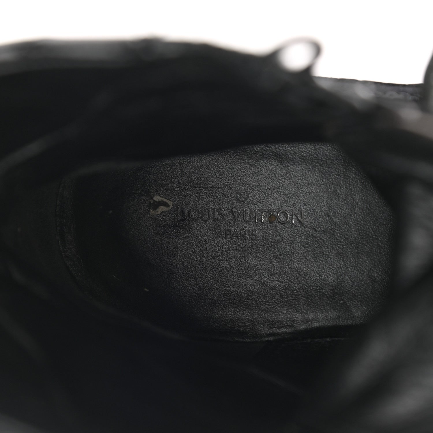 Louis Vuitton Suede Calfskin Monogram Laureate Platform Desert Boots 38 Black 7 of 9