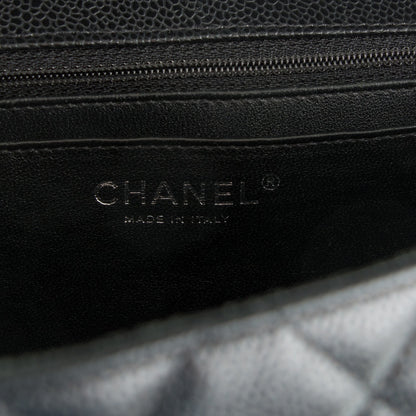 Chanel Caviar Quilted Maxi Single Flap Black 6 of 8