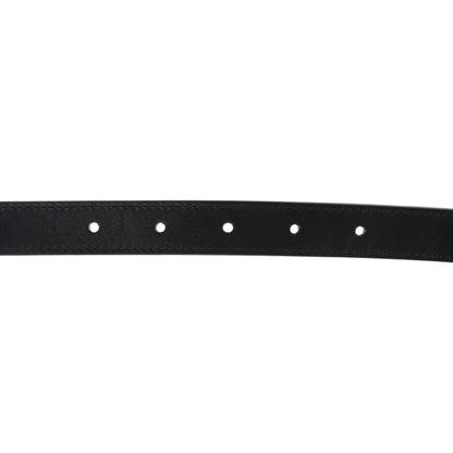 Gucci Plutone Calfskin Double G Reversible 20mm Belt 75 30 Black Red 5 of 6