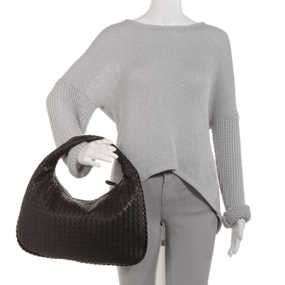 Bottega Veneta Nappa Intrecciato Medium Veneta Hobo Ebano 2 of 8