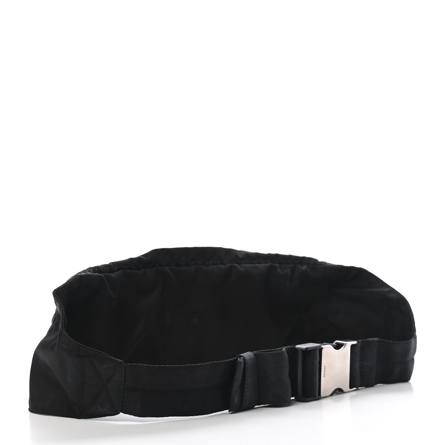 Tessuto Nylon Montagna Belt Bag Black