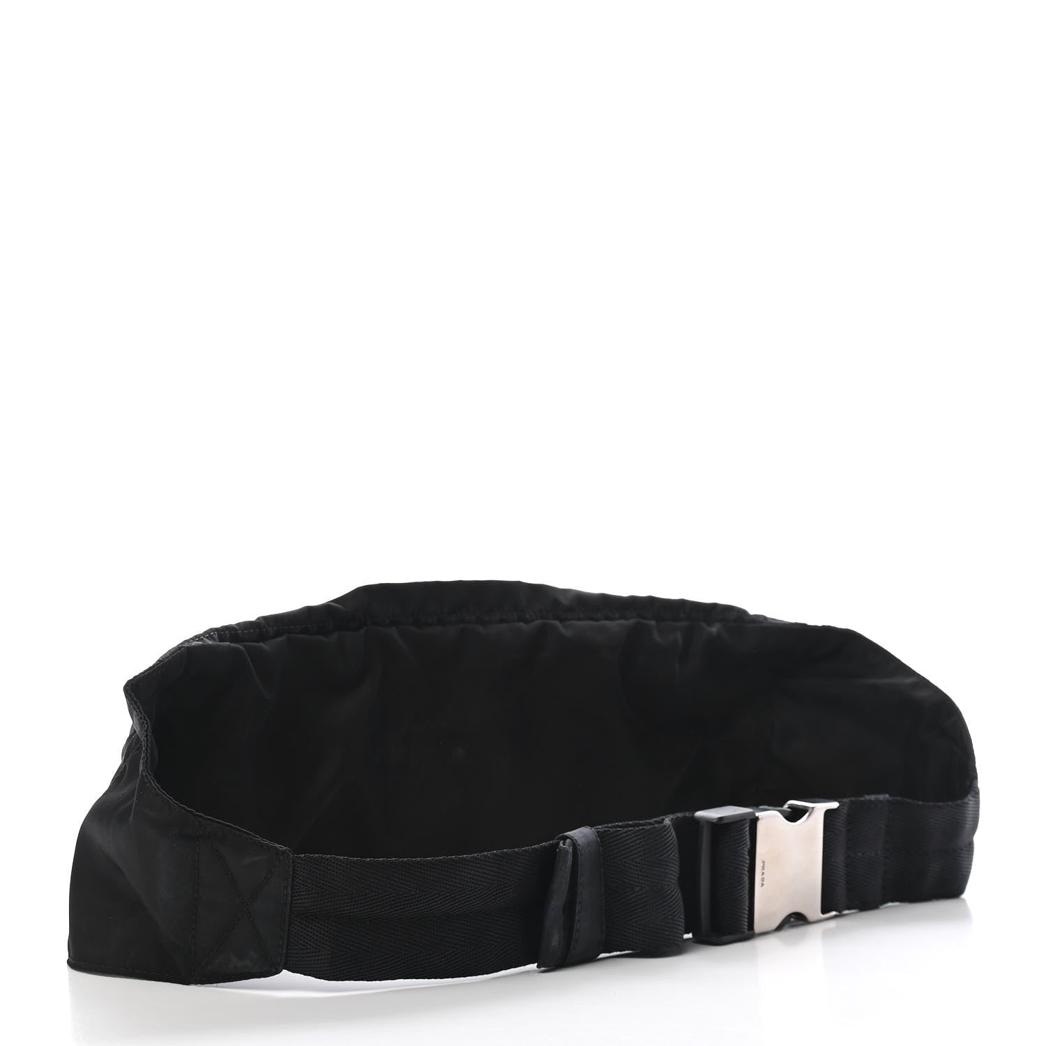 Prada Tessuto Nylon Montagna Belt Bag Black 2 of 7