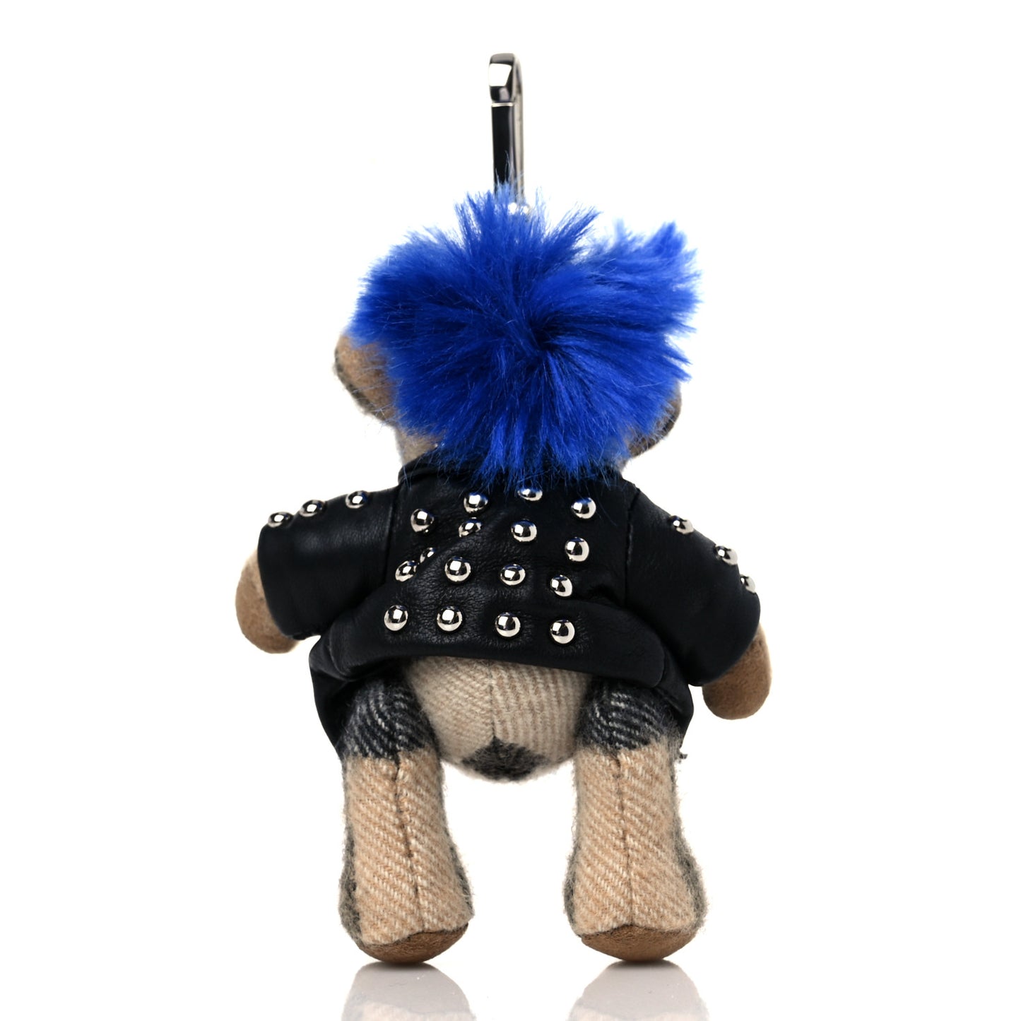 Cashmere Thomas Punk Teddy Bear Keychain Charm Camel